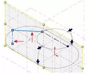 SOLIDWORKS創建第三條樣條曲線